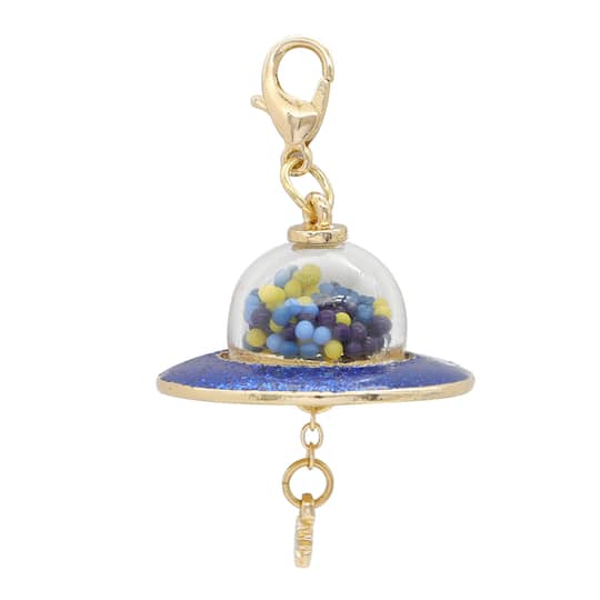 12 Pack: UFO Shaker Charm by Bead Landing™